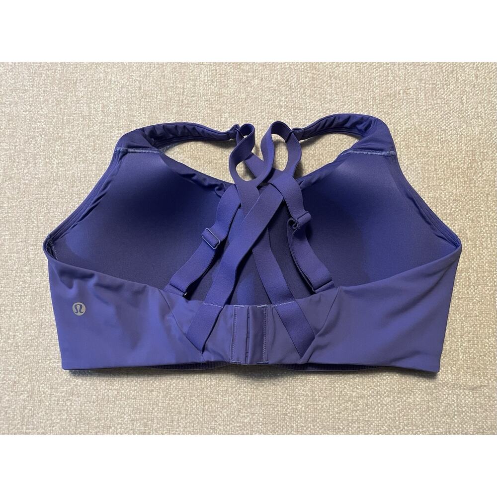 Lululemon Energy Bra High Support 38D Running Sports Bra Workout Purple - Picture 2 of 8
